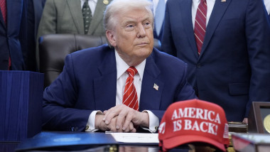 Donald Trump participates in a bill signing - Washington