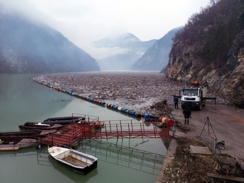 poluare rau drina bosnia
