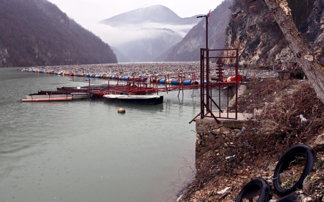 poluare rau drina bosnia