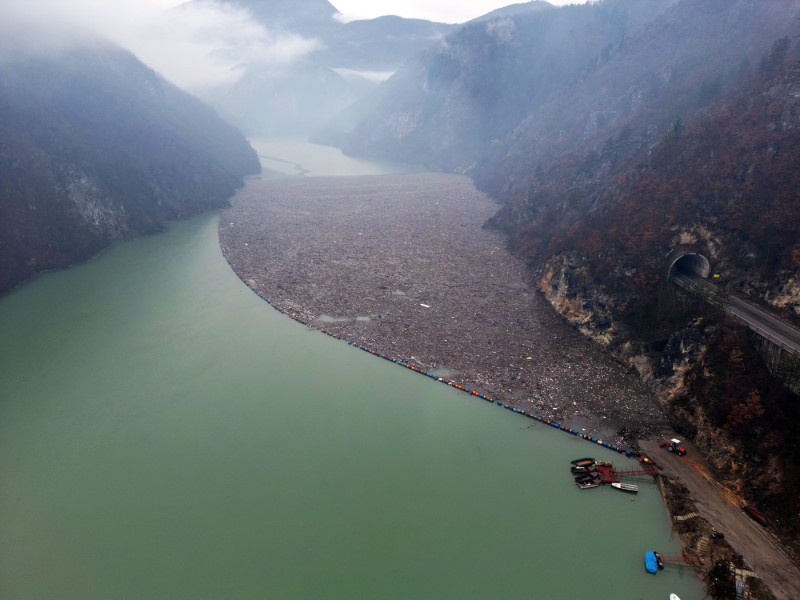 poluare rau drina bosnia