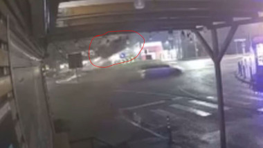 Accidentul ar fi avut loc din cauza vitezei excesive FOTO Captură Video