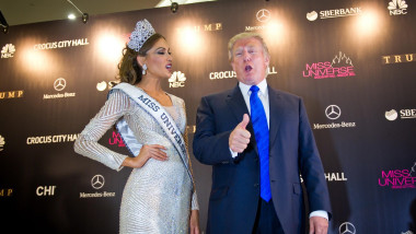 d trump si miss universe 2013, la moscova