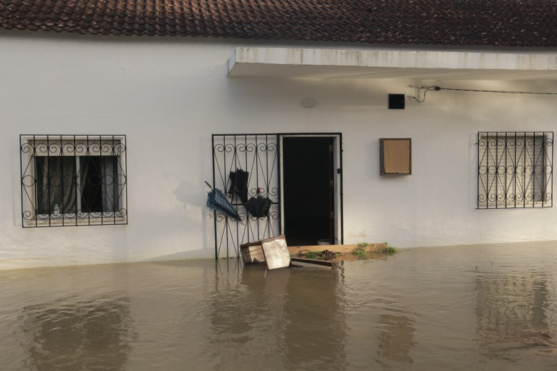 Severe flooding inundates museum area in Portugal