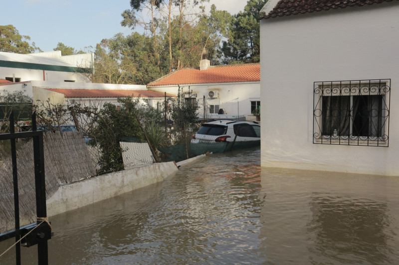Severe flooding inundates museum area in Portugal