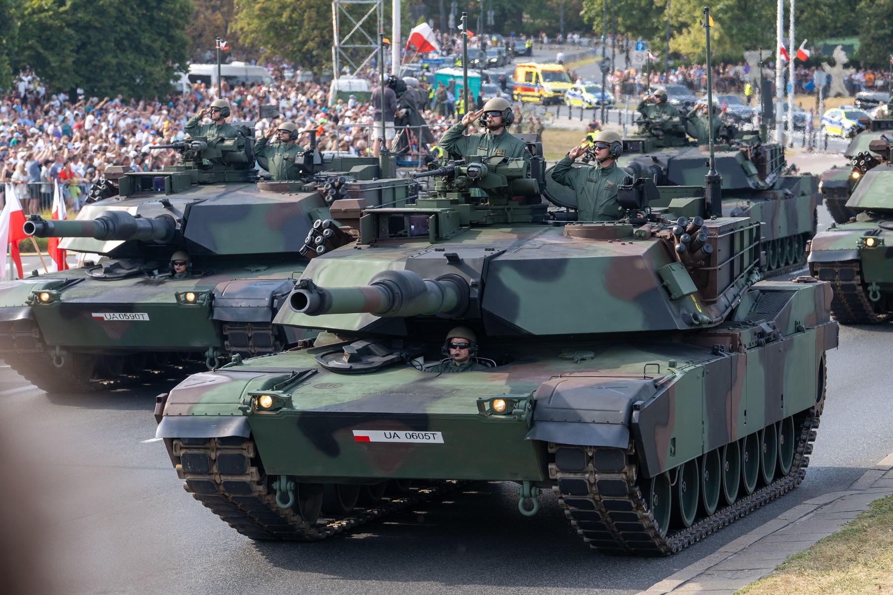 Armata poloneză a primit un nou lot de tancuri americane Abrams de ultimă generație