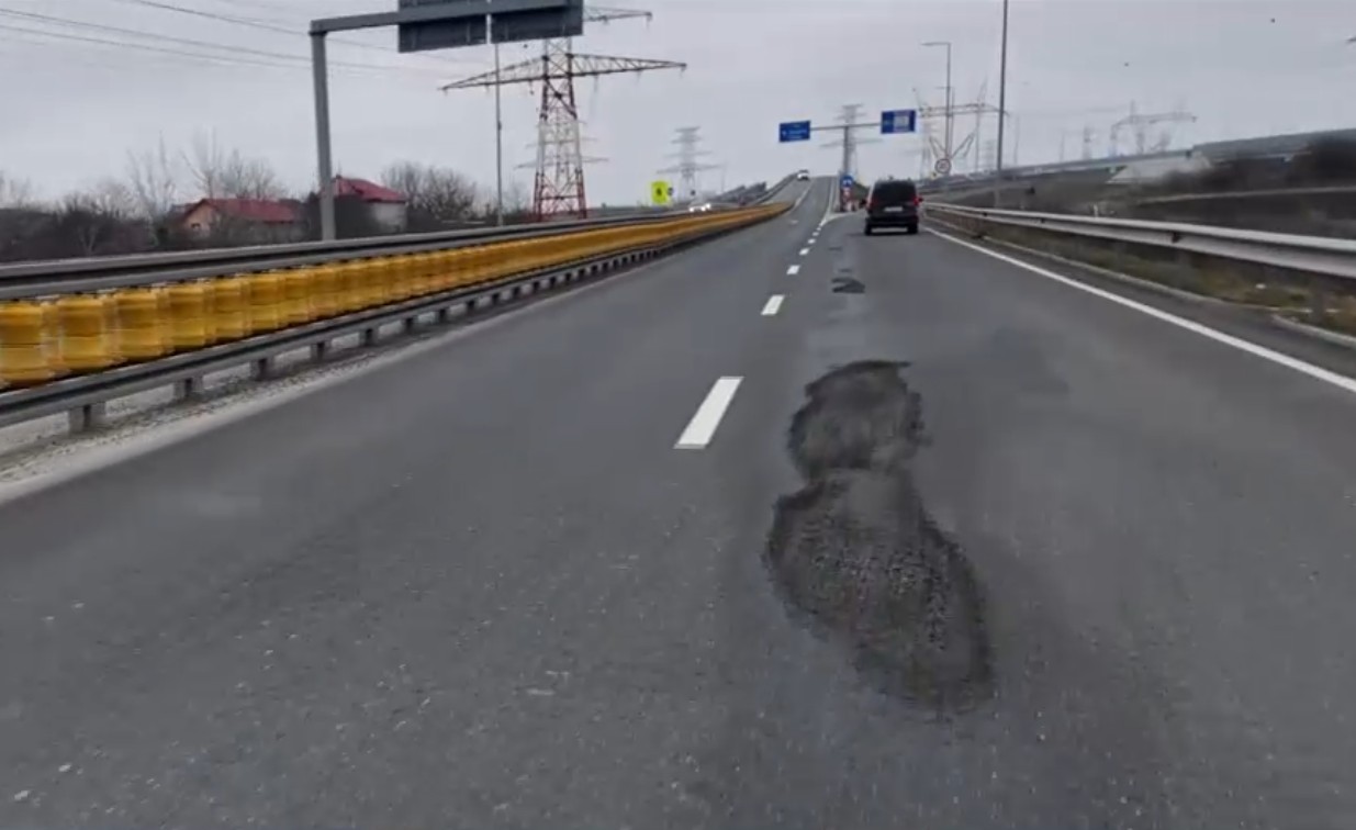 Cum arată autostrada Bucureștiului A0, la doi ani și jumătate de la inaugurare. „Dacă timpul ține așa, degeaba se plombează”