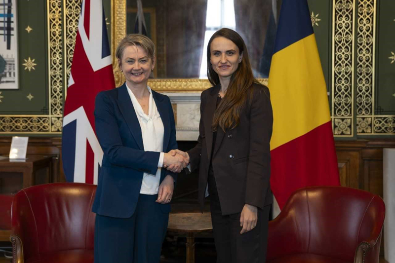 Oana Ţoiu s-a întâlnit cu ministra britanică de Externe: Împărtăşim viziunea unei Europe mai competitive