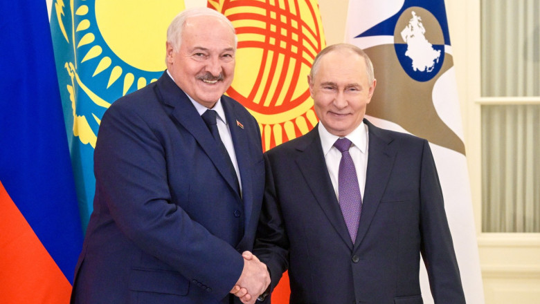 Russian President Putin On Working Trip To St Petersburg