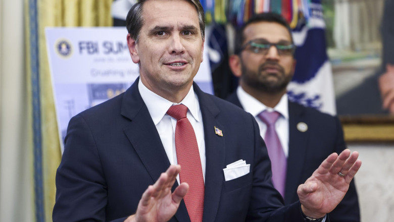 Trump and Patel Joint Press Conference