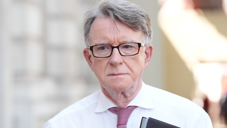 Lord Peter Mandelson sacking