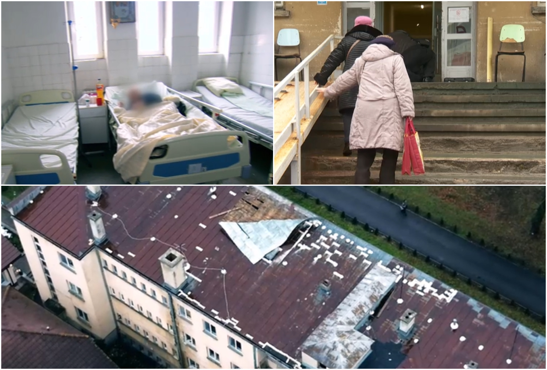 Pacient în „spitalul morții”: Bolnavi de cancer tratați în frig și igrasie, într-o clădire-ruină. „Îți vine s-o iei la fugă urlând”