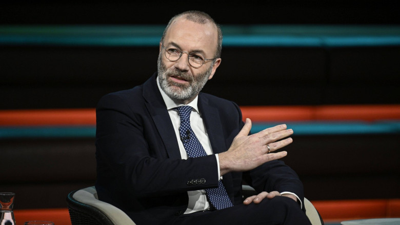 Manfred Weber (Politiker) 01/26 her Manfred Weber am 14. Januar 2026 in Markus Lanz , ZDF TV Fernsehen Talkshow Talk Sho