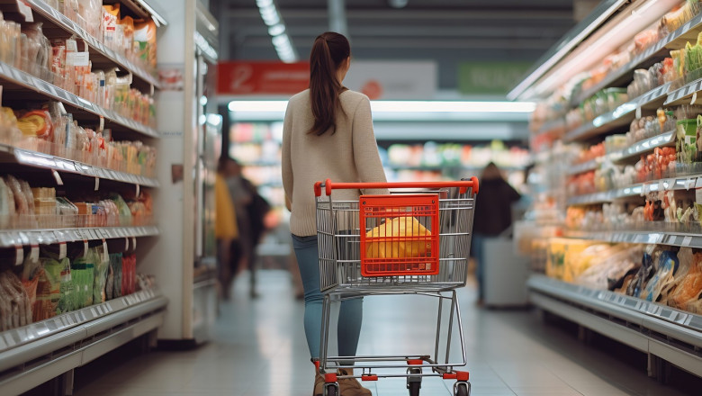 Supermarket Aisle Stroll