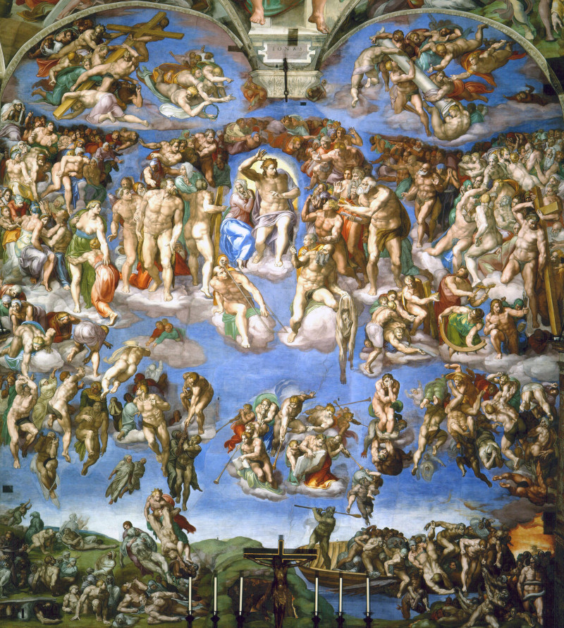 793 Last Judgement by Michelangelo