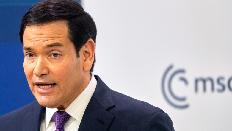 Marco Rubio, la Conferința de Securitate de la Munchen.