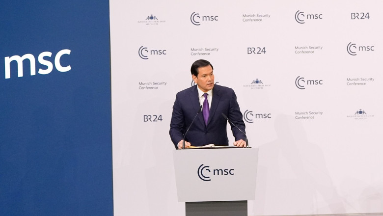 Marco Rubio, la Conferința de Securitate de la Munchen.