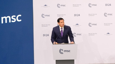 Marco Rubio, la Conferința de Securitate de la Munchen.