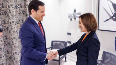 Maia Sandu și Marco Rubio