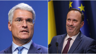 Dragoș Pîslaru și Adrian Câciu. Foto: Inquam Photos / Octav Ganea (colaj digi24.ro)