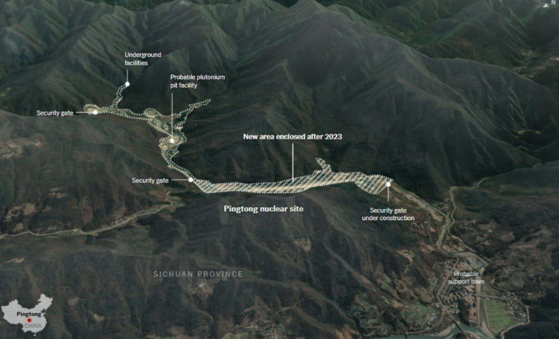 Renașterea vechiului „imperiu nuclear interior” al Chinei: De ce se teme SUA de relansarea celui de-al Treilea Front al lui Mao Zedong 2 china-instalații-nucleare-secrete-2