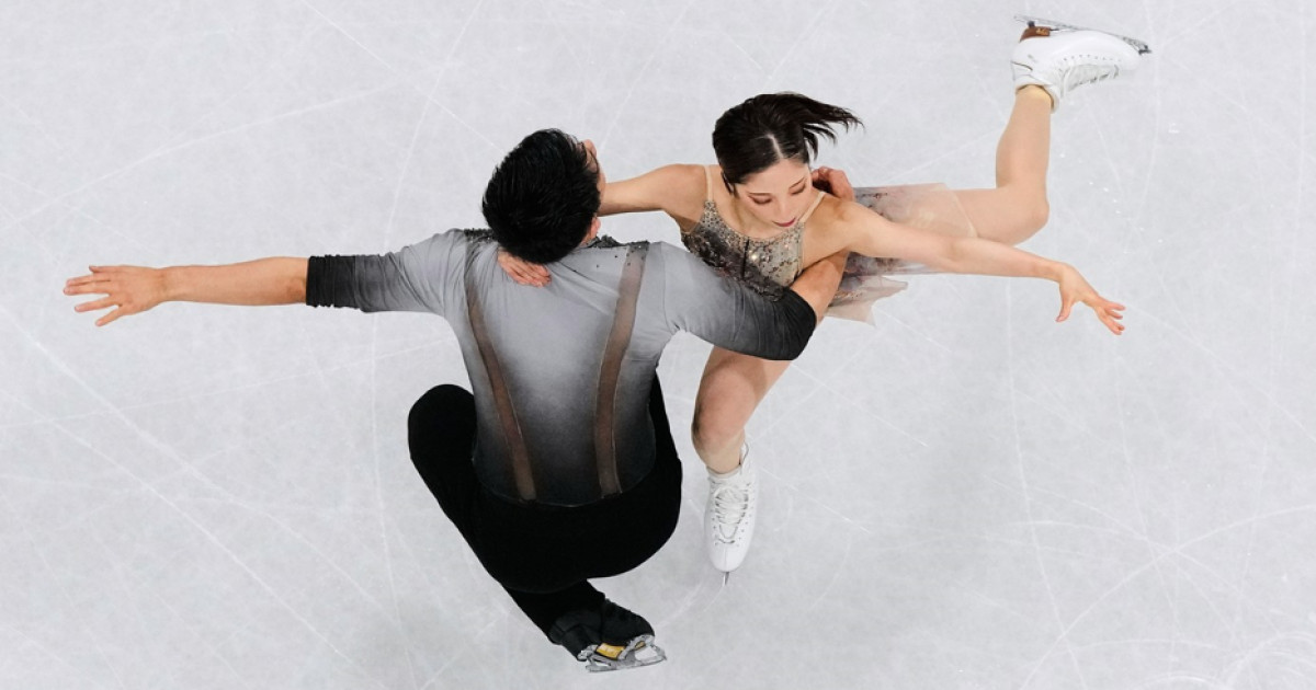 JO 2026 Milano Cortina. Japonezii Miura şi Kihara, medaliaţi cu aur în proba de perechi a concursului de... Kép
