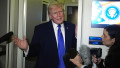 donald trump air force one reporteri