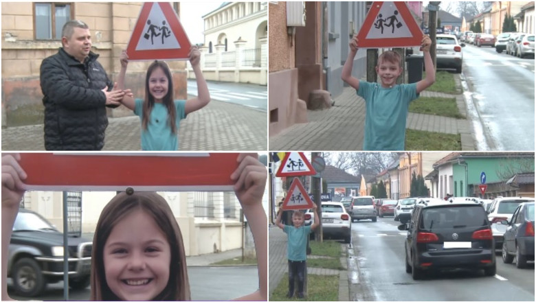 copii treceri pietoni