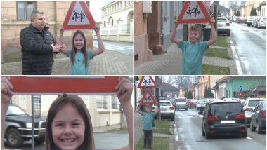 copii treceri pietoni