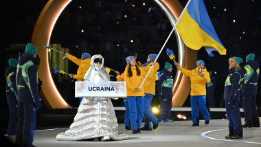 delegatia ucrainei la ceremonia JO 2026