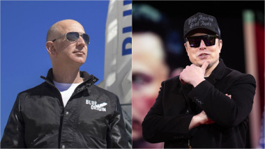 Jeff Bezos și Elon Musk