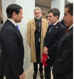 Nicușor Dan și Marco Rubio