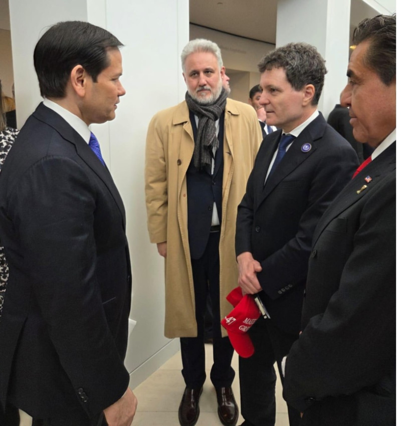 Nicușor Dan și Marco Rubio