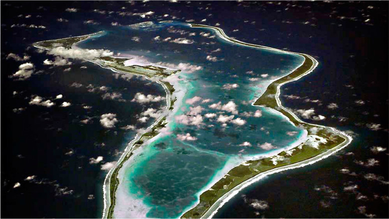 insula Diego Garcia din arhipelagul Chagos