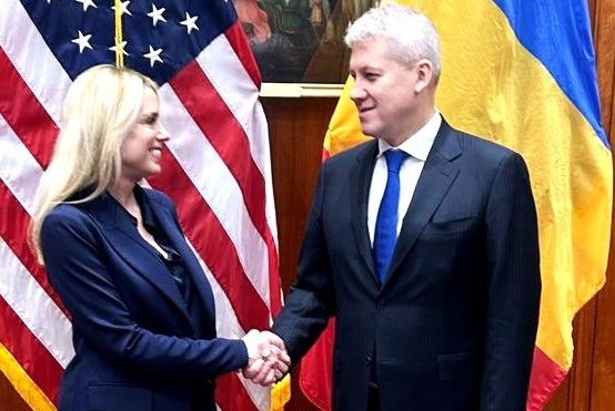 Întâlnire la Departamentul de Justiţie: Cătălin Predoiu, discuţii cu procurorul general al SUA, Pamela Bondi