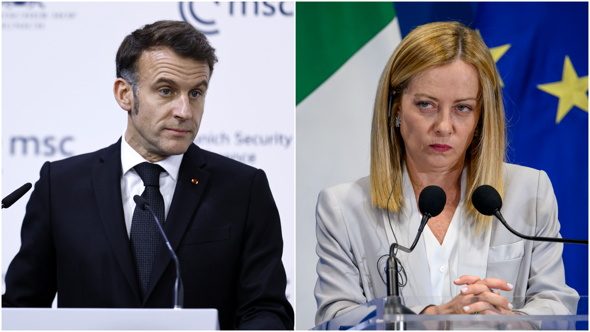 Scandal între Emmanuel Macron și Giorgia Meloni după crima de la Lyon: „Să-și vadă fiecare de treaba lui”