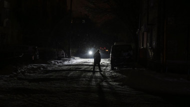 Daily Life In Kyiv Amid Severe Frost And The Lack Of Heating And Water Supply, Ukraine - 11 Jan 2026