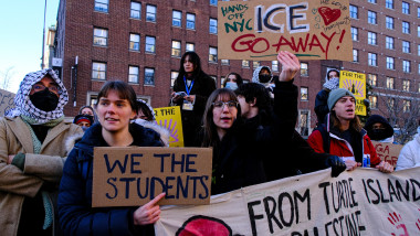 Proteste împotriva ICE la New York