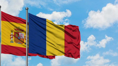 steag drapel spania romania