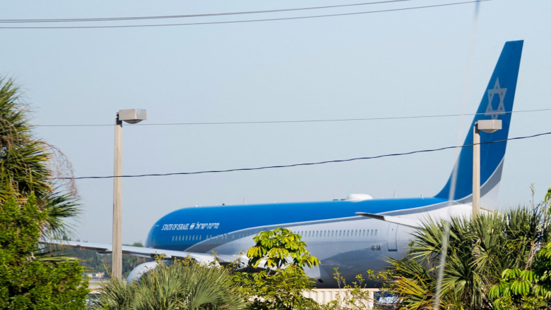 Avionul premierului Netanyahu
