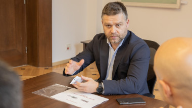 Primarul general al Capitalei, Ciprian Ciucu. STB