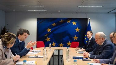 1 Întrevedere a ministrului apărării naționale cu comisarul European pentru Apărare și Spațiu - foto Laurentiu Turoi