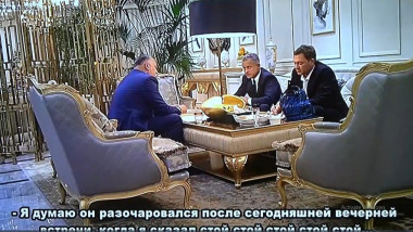 Discuția dintre Vladimir Plahotniuc și Igor Dodon. Foto captură video Ziarul de Gardă