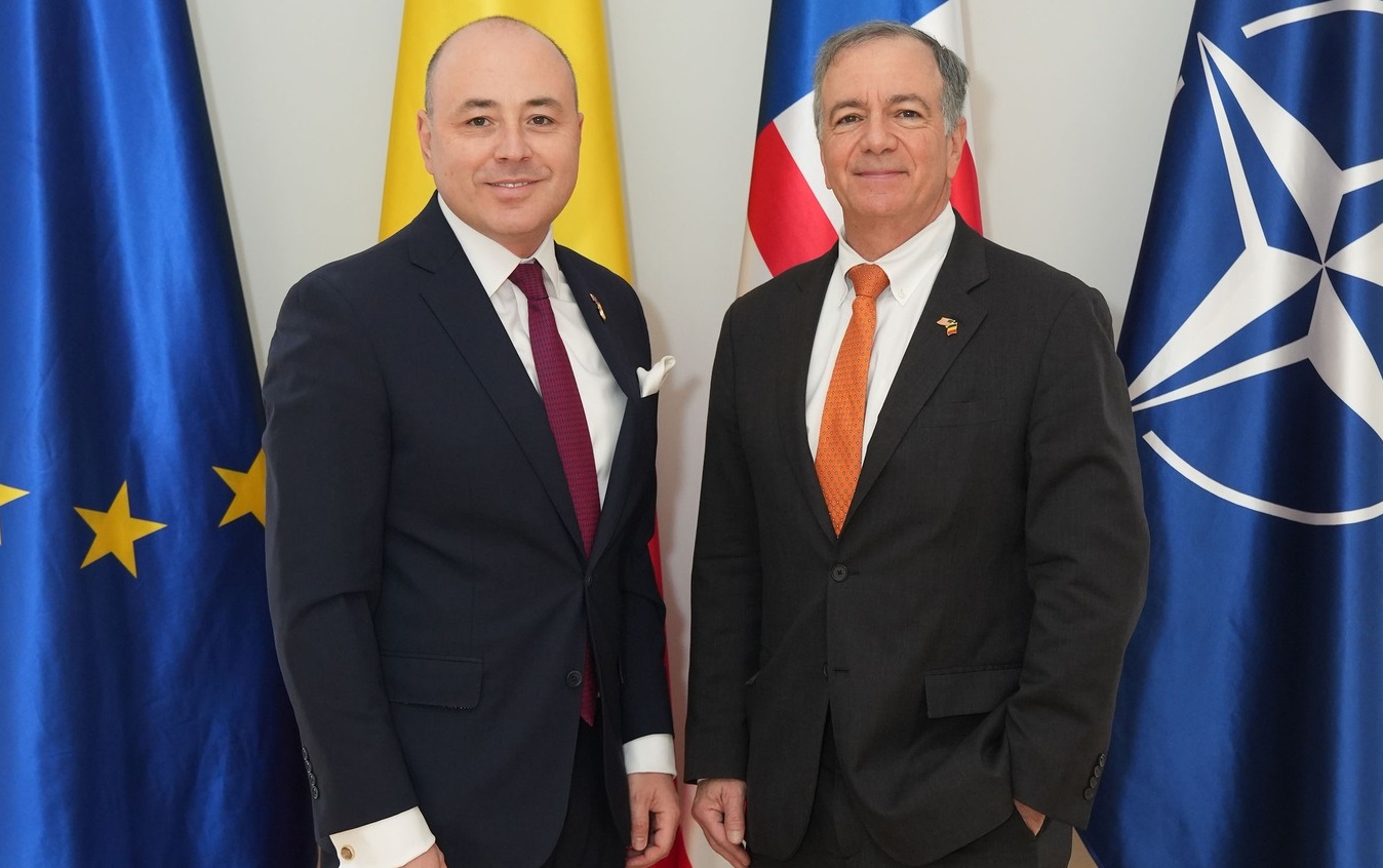 Întâlnire între Andrei Muraru și ambasadorul desemnat al SUA în România, Darryl Nirenberg