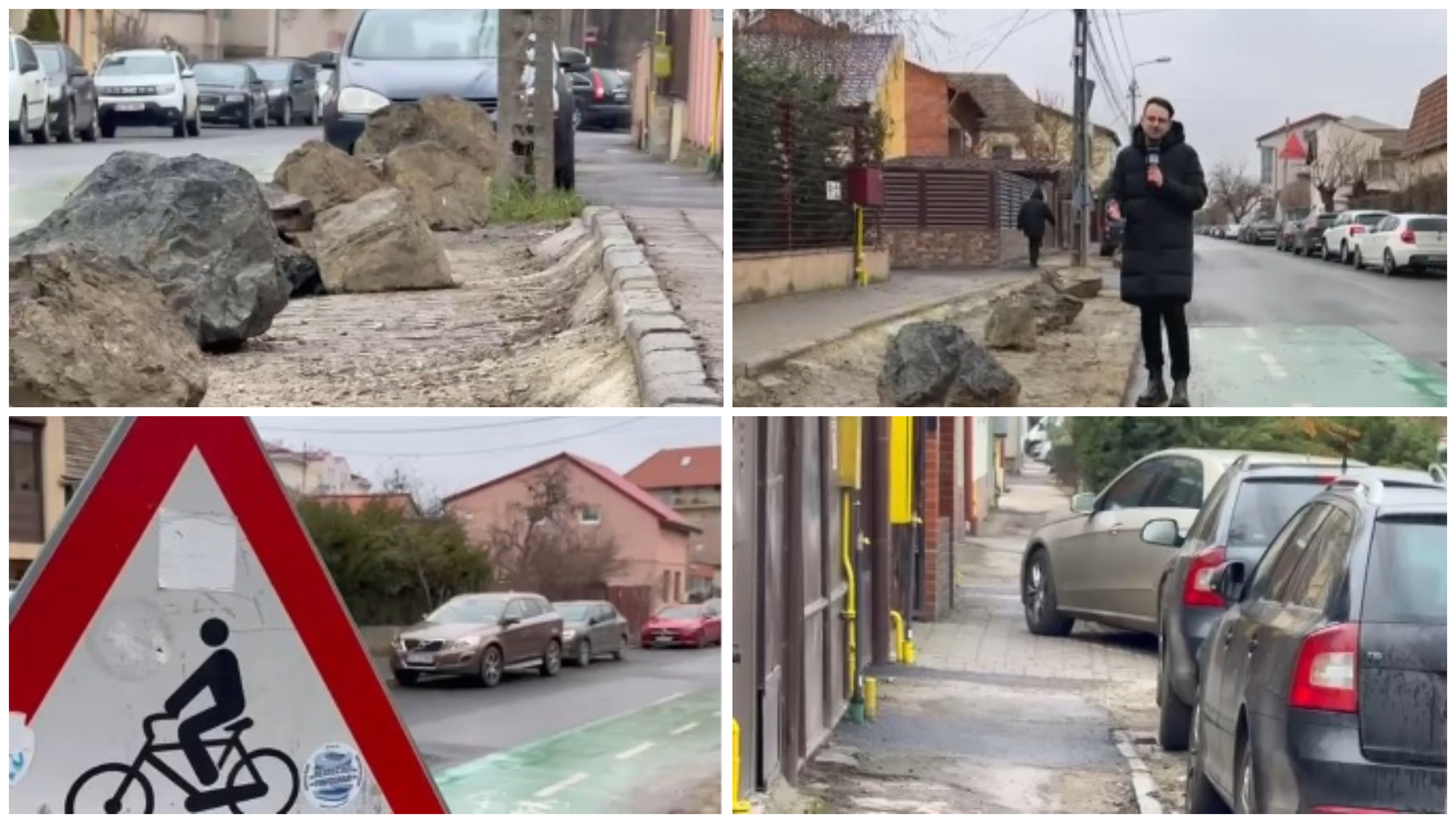 Cum vrea un oraș din vestul țării să-i împiedice pe șoferi să mai parcheze pe trotuare și spații verzi. Oamenii se revoltă: „E penibil”