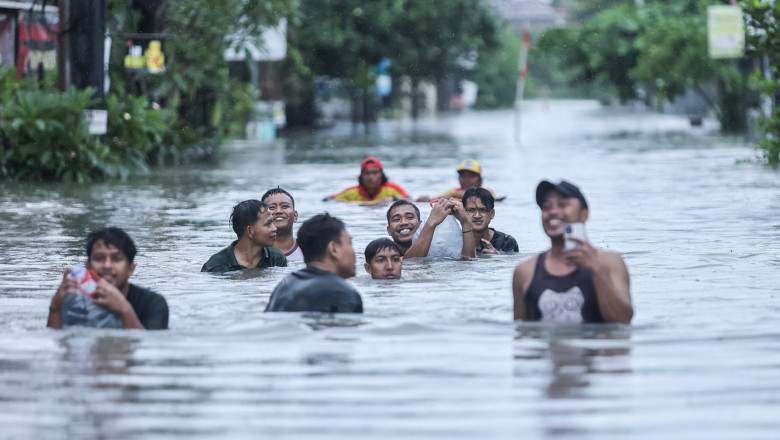 Heavy rain over several days flooded areas in Bali