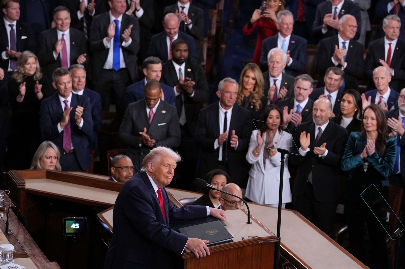 Discurs-record al lui Trump despre Starea Uniunii: avertisment pentru Iran, anunț despre tarife și atacuri la adresa rivalilor politici