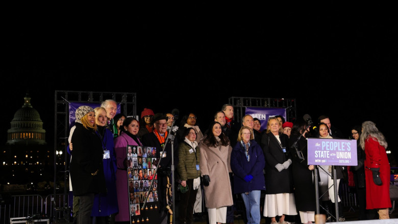 People's State Of The Union Rally In Washington, Washington, d.c., United States - 24 Feb 2026