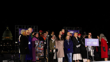 People's State Of The Union Rally In Washington, Washington, d.c., United States - 24 Feb 2026