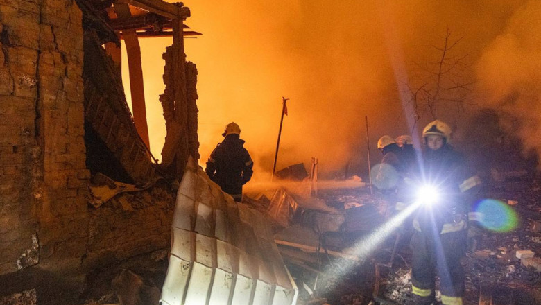 incendiu in ucraina