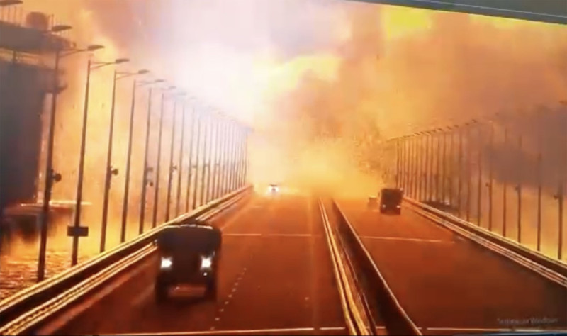 explozie pod crimeea